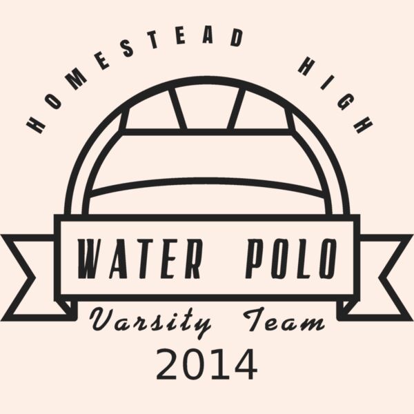 Water Polo Template DNT001 BW Thumbnail