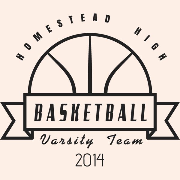 Basketball Template DNT001 BW Thumbnail