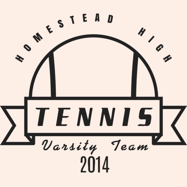 Tennis Template DNT001 BW Thumbnail