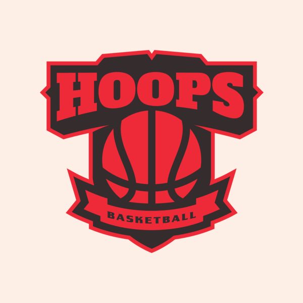 Hoops Basketball logo template  Thumbnail
