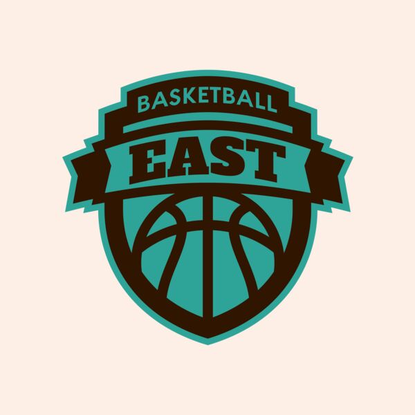 East Basketball logo template Thumbnail