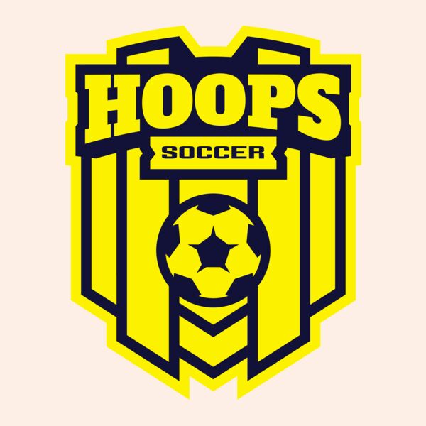 Hoops Soccer logo template Thumbnail