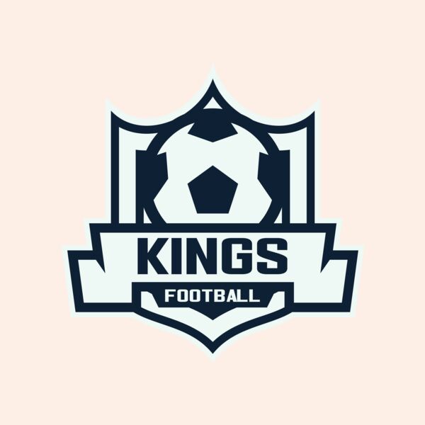 Kings Football logo template Thumbnail
