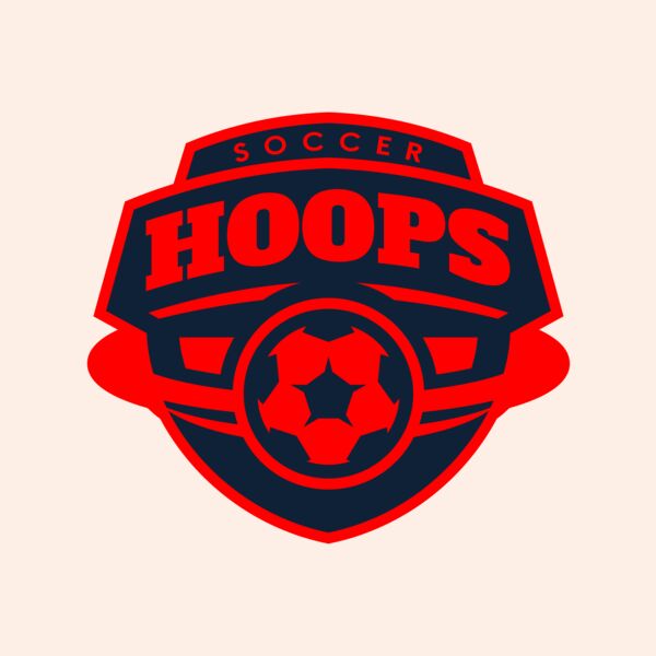 Hoops Soccer logo template 02 Thumbnail