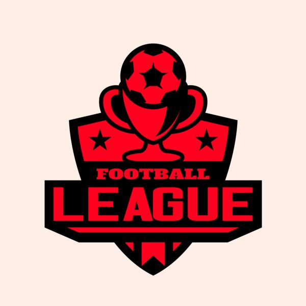 League Football logo template Thumbnail