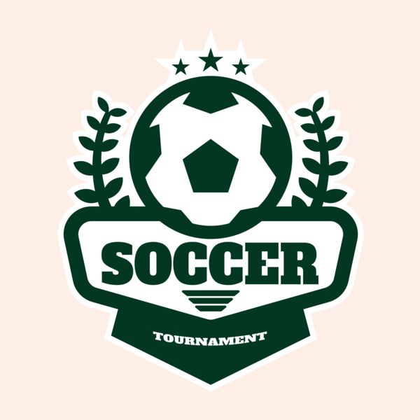 Soccer Tournament logo template Thumbnail