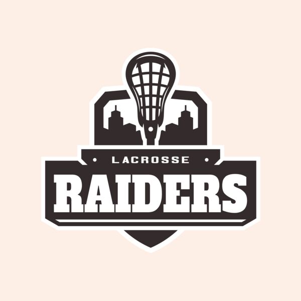 Raiders Lacrosse Logo Template Thumbnail
