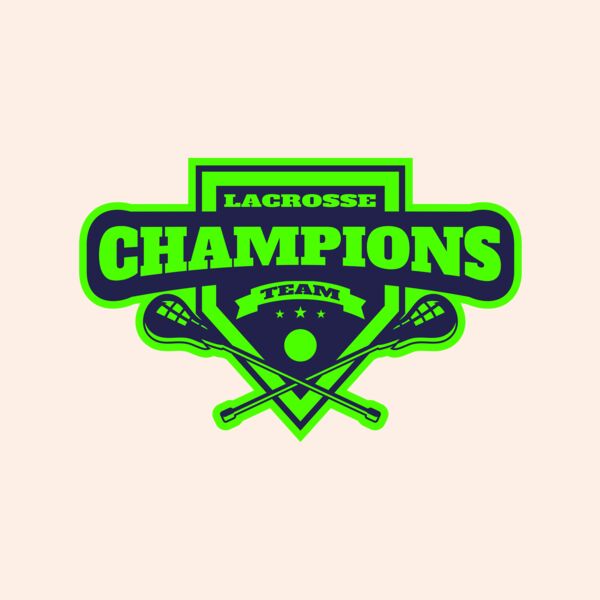 Champions Lacrosse Team Logo Template	 Thumbnail