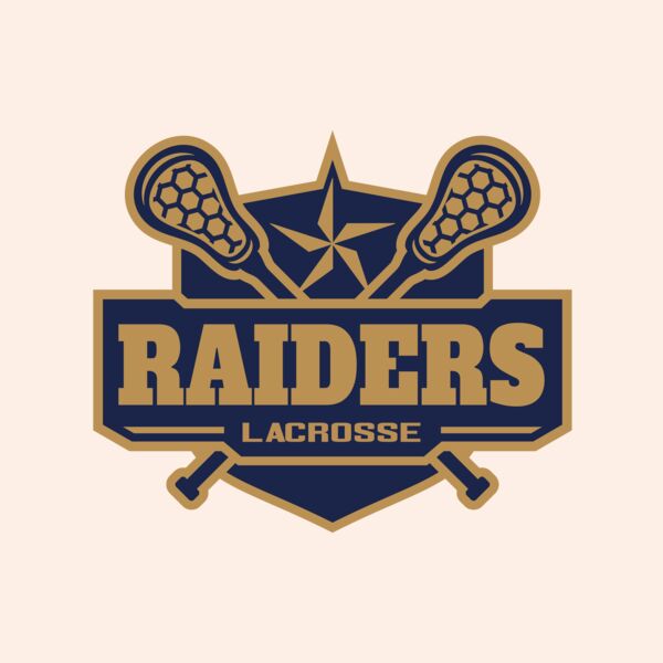 Raiders Lacrosse Logo Template Thumbnail