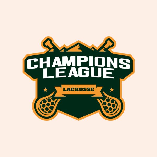 Champions League Lacrosse Logo Template Thumbnail