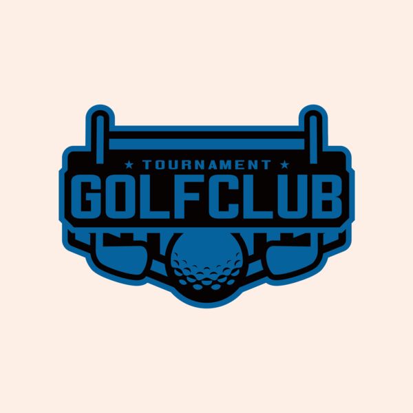Golf club Tournament logo template Thumbnail