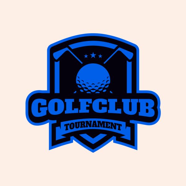 Golf Club Tournament logo template 03 Thumbnail