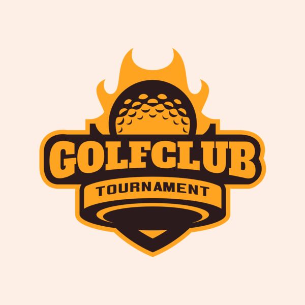 Golf Club Tournament logo template 04 Thumbnail