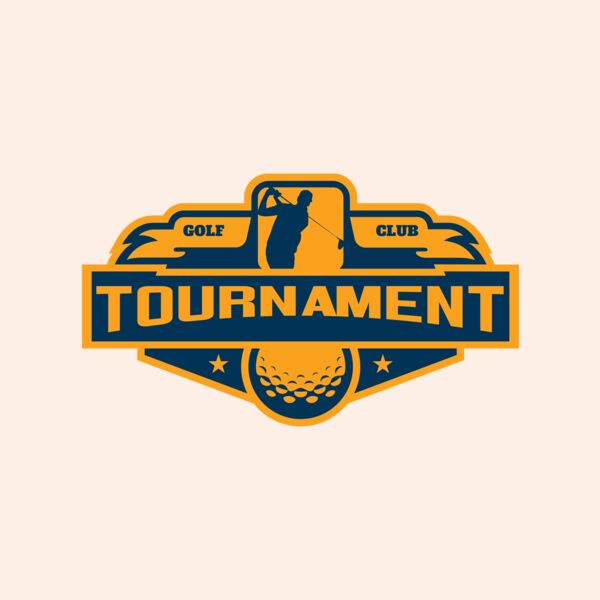 Tournament Golf Club logo template Thumbnail