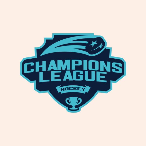 Champions League Hockey logo template 02 Thumbnail