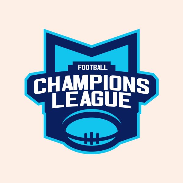 Champions League Football logo template 03 Thumbnail