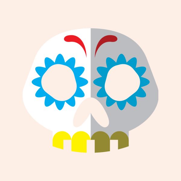 Elements Skull logo template 06 Thumbnail