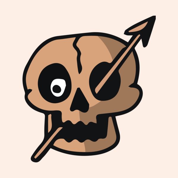 Elements Skulls logo template 11 Thumbnail