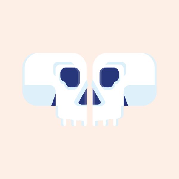 Elements Skulls logo template 21 Thumbnail