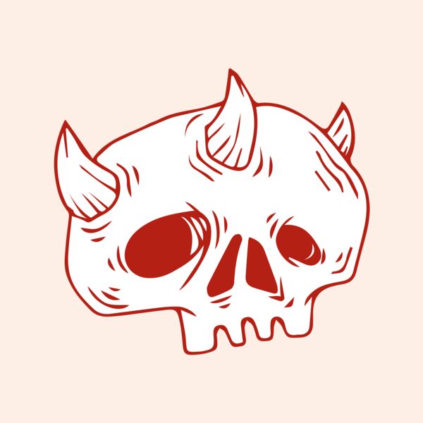 Elements Skulls logo template 28 Thumbnail