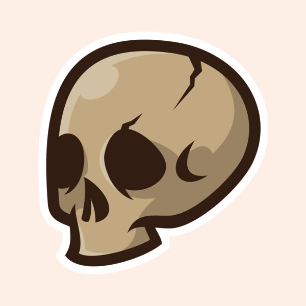 Elements Skulls logo template 30 Thumbnail