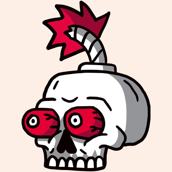 Elements Skulls logo template 85 Thumbnail