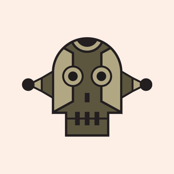 Elements Skulls logo template 150 Thumbnail