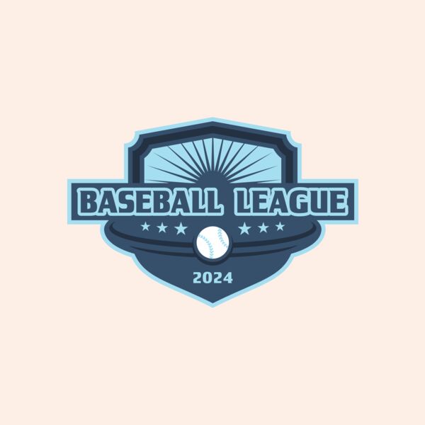 Baseball League Logo 01 Thumbnail