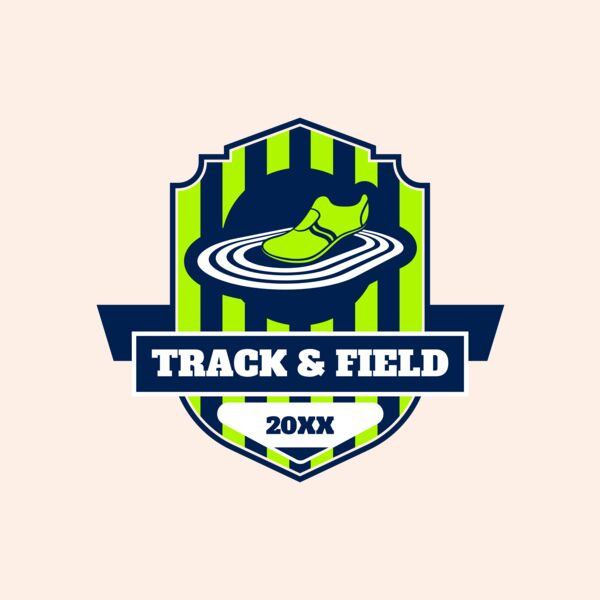 Track and Field Team Logo 02 Thumbnail
