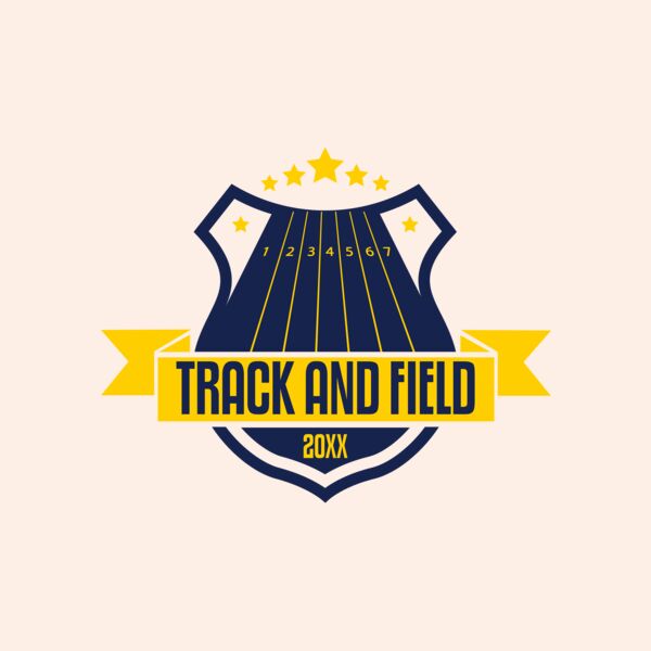 Track & Field Team Logo 06 Thumbnail