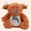 Zippie highland cow Thumbnail